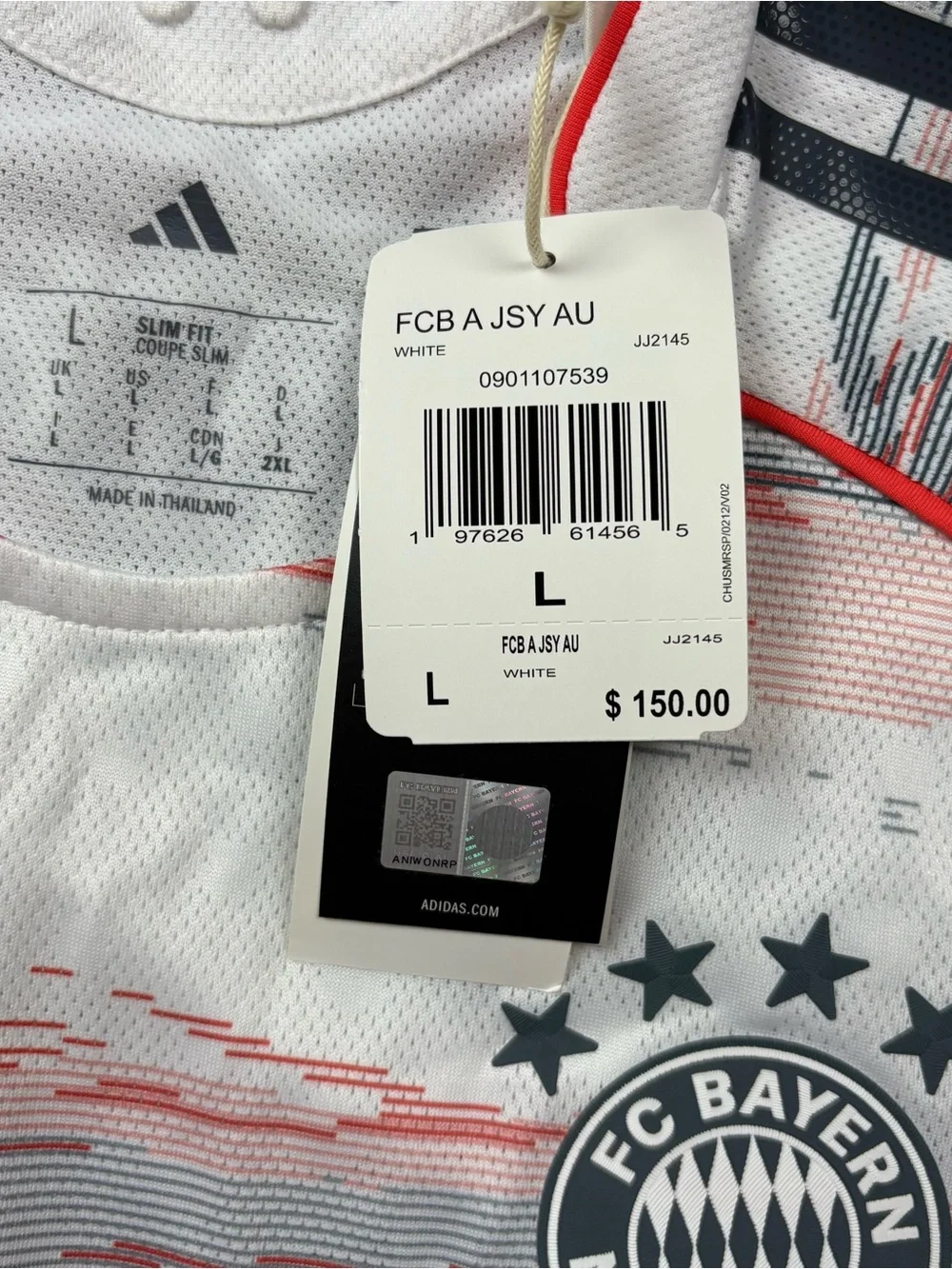 Adidas FC Bayern Munich 2025-26 Authentic Away Jersey